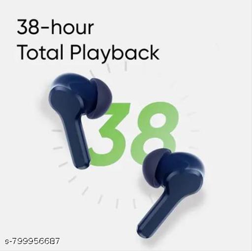 Top Quality Best seller Realmee Buds T110 with AI ENC for calls, upto 130 hours of Playback and Fast Charging Bluetooth - Khan's Hub